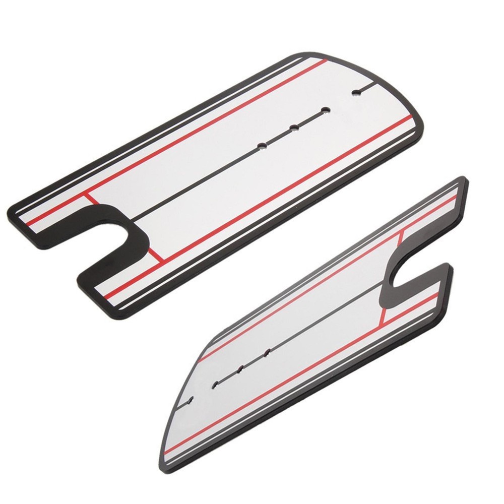 Golf Putting Alignment Mirror Acrylic Training Aid Eye Line Putting Mirror