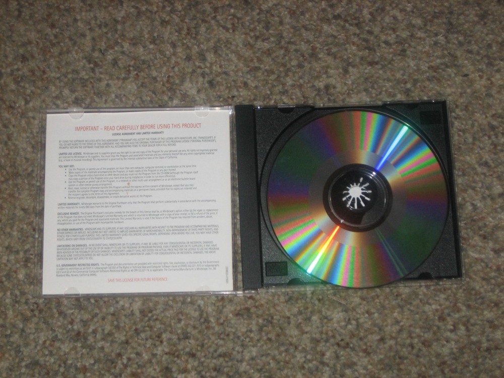 Mavis Beacon Teaches Typing Version 5 PC CD-ROM Mindscape 1996 FOR MACINTOSH