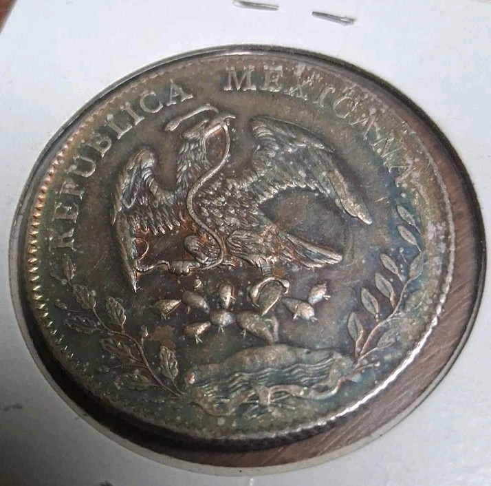 1895 ZS MEXICO Silver PESO