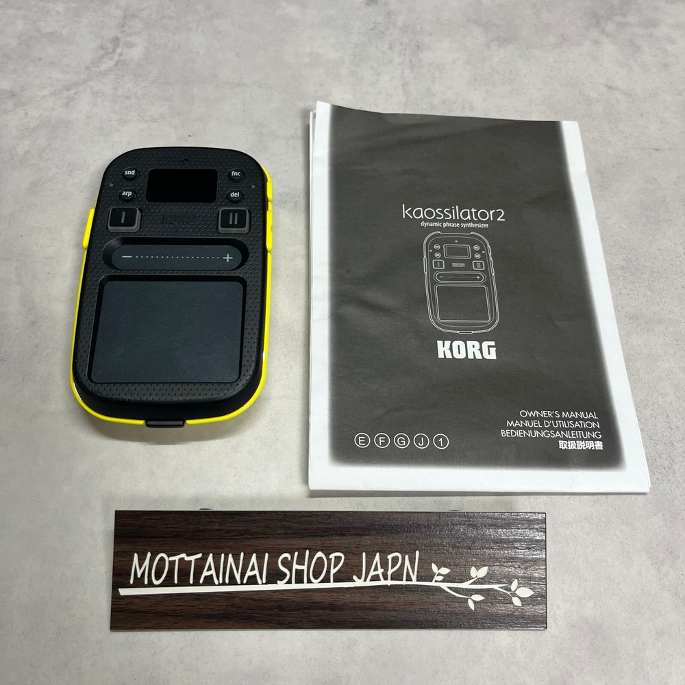 KORG KAOSSILATOR 2 KO2 Dynamic Phrase Synthesizer DJ Effector Touchpad Tested!
