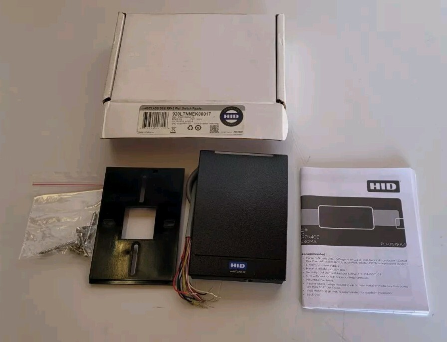 HID multiCLASS SE RP40 Wall Switch Reader 920LTNNEK00017
