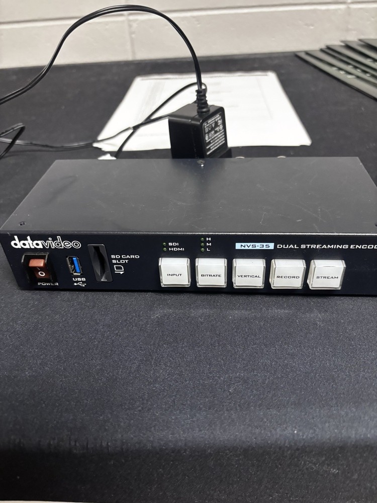 Datavideo NVS-35 Dual Stream H.264 Streaming Encoder and Recorder