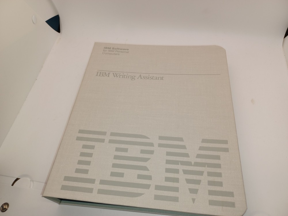 Vintage IBM Personal Computer Software Hardware Library Lot Floppy 1st Ed