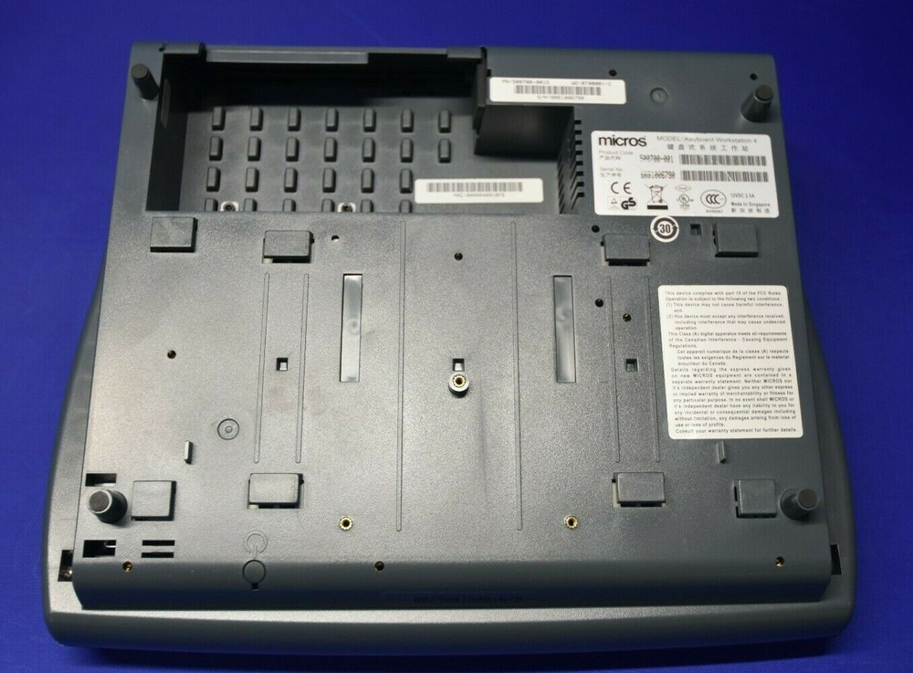 MICROS 500700-001 Keyboard Workstation 4 KWS4 NEW OPEN BOX