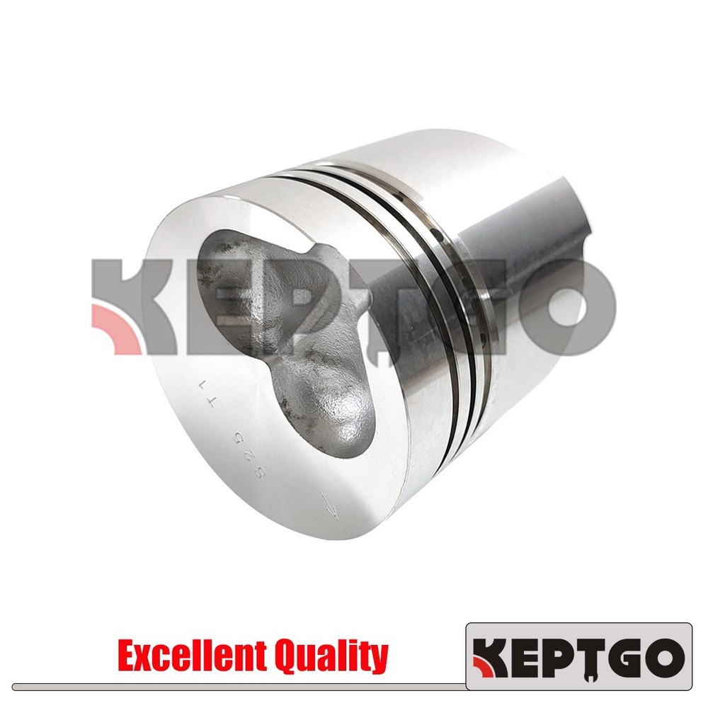 2pcs 2D94-2 Piston Set For Komatsu STD