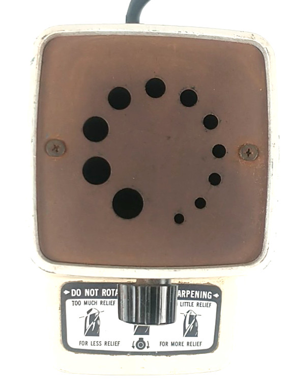 Black & Decker 7980 Drill Bit Sharpener Vintage Table Top FD1223