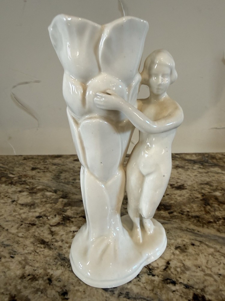 Vintage 1950s SylviaC Cherub Cornucopia