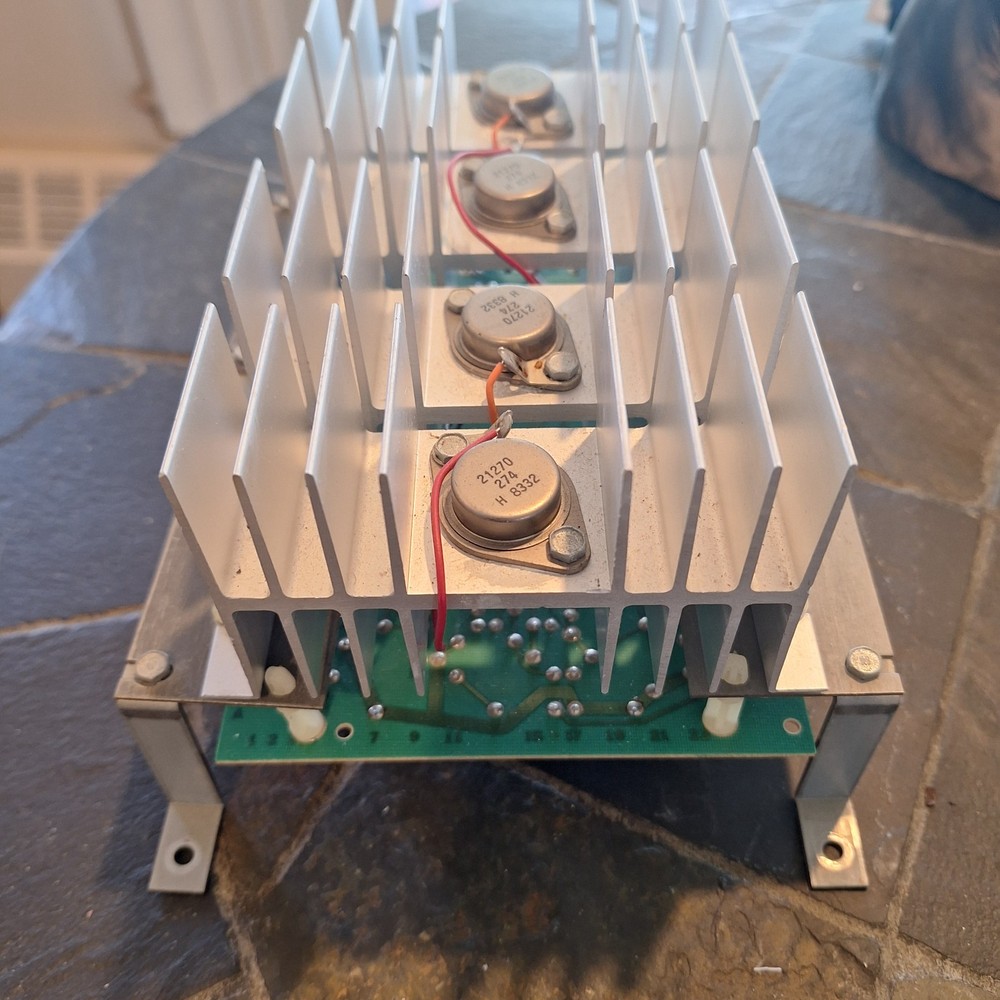 Hammond Organ Elegante Output Transistor Board Assembly,  Solid State Amp,  80's