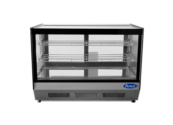 Atosa CRDS-56 Refrigerated Display Case, countertop, 5.6 cu. ft.