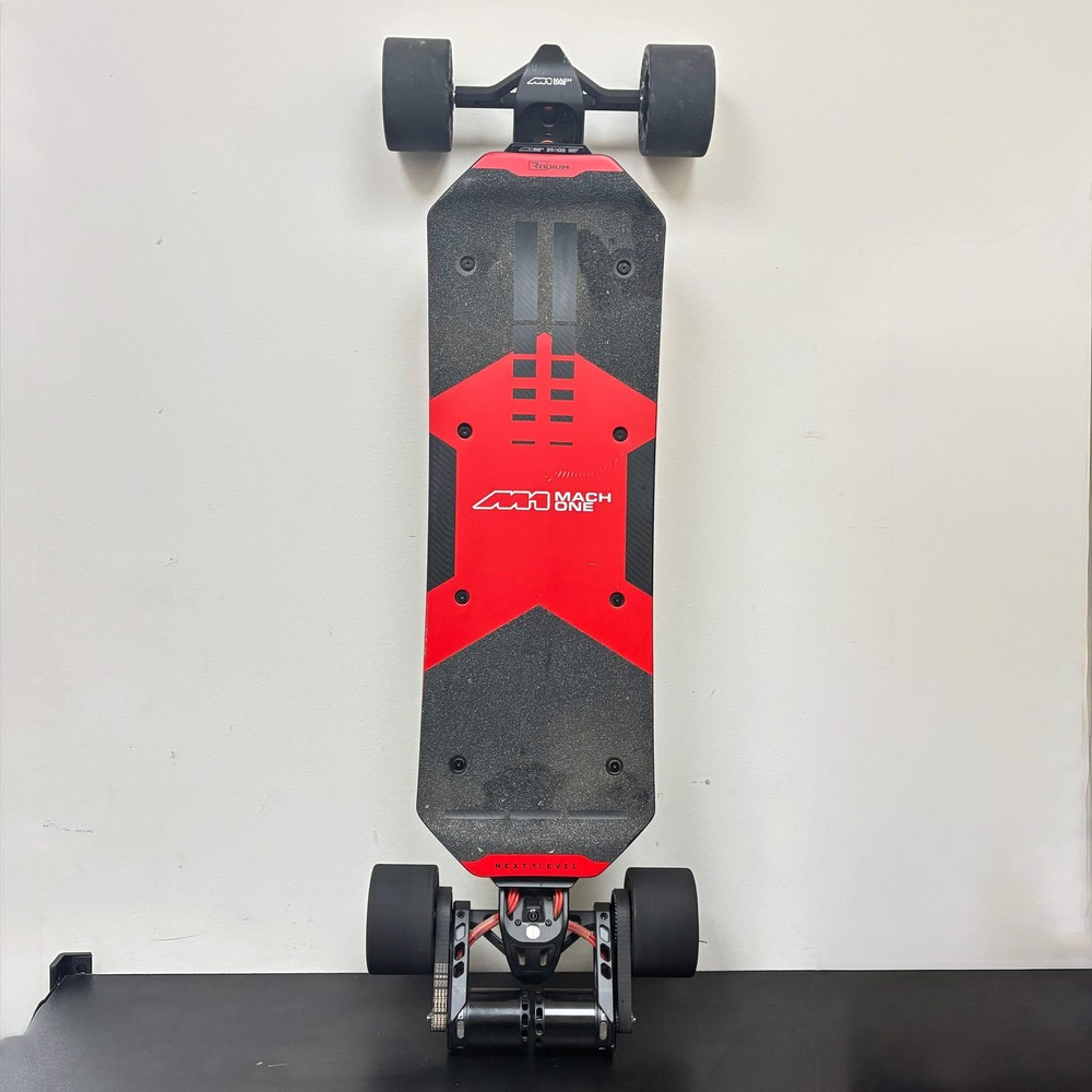 Radium Mach One Longboard 39/100 Red with Cables and Controller