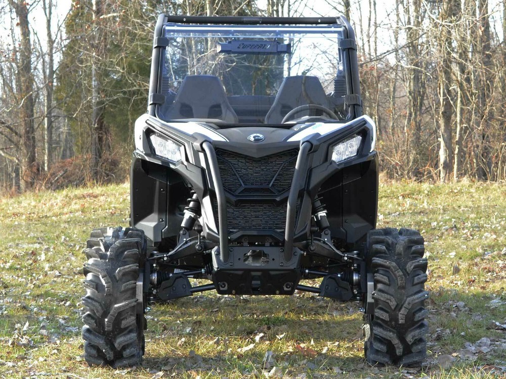 SuperATV Can-Am Maverick Trail Scratch Resistant Full Windshield (2018+)