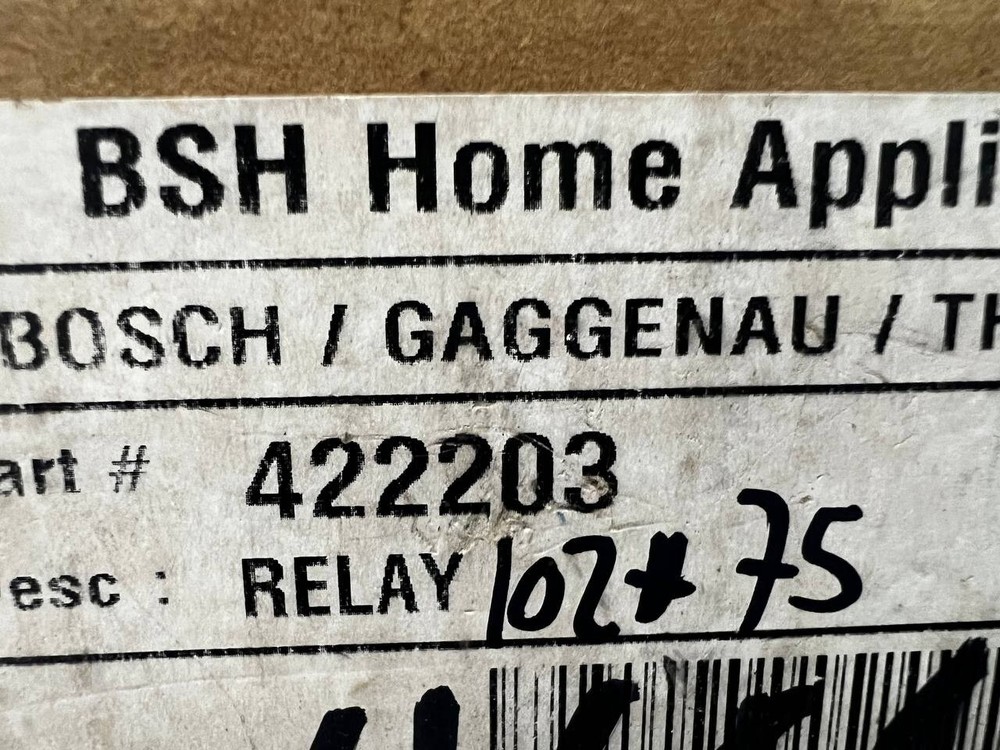 Genuine OEM Bosch Relay 422203