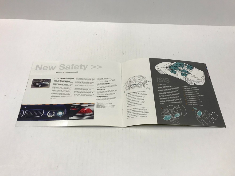 2002 BMW Safety Information Booklet