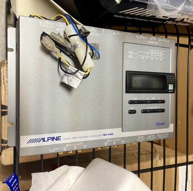 NIB Alpine PRA-H400 Digital Time Frequency Processor FREE SHIPPING