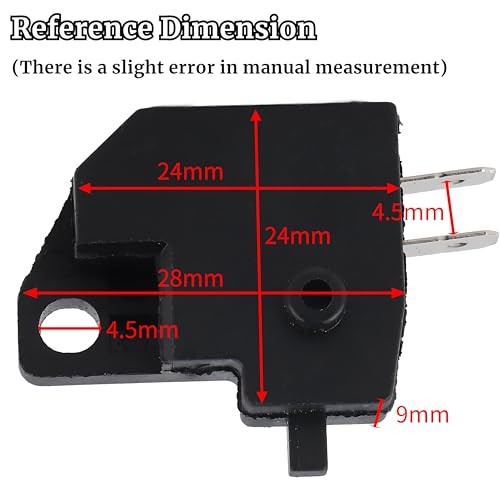 Motorcycle Brake Light Switch, Universal Motorcycle Right Brake Light Switch