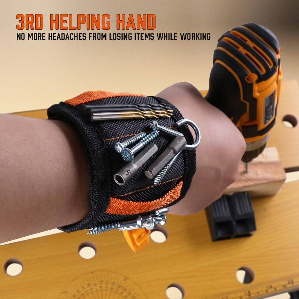 Magnetic Wristband & Universal Socket Grip, &