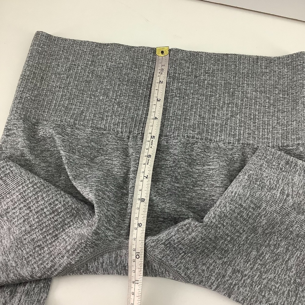 Grey Seamless Leggings Size 12 14