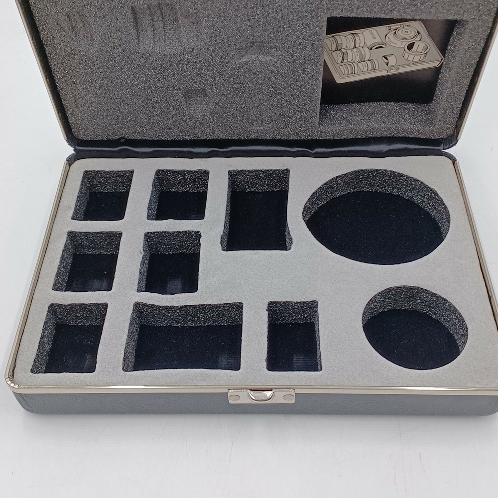 Polaroid Reduction Kit Case for 75mm Lens Microscope EMPTY CASE. Pre-owned