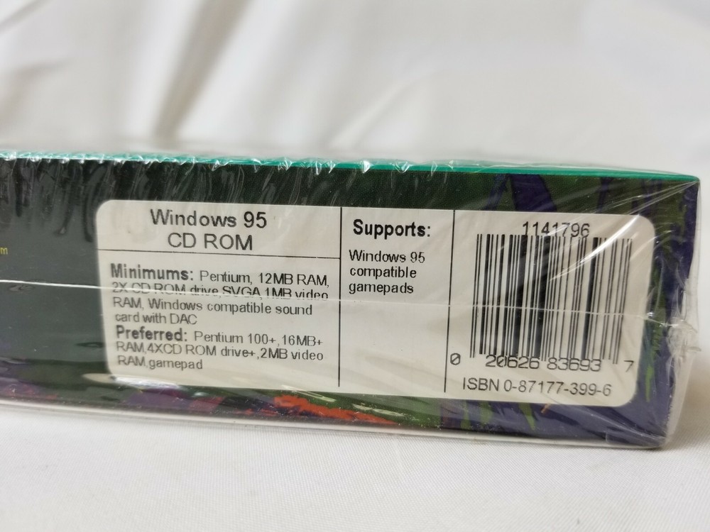 Cyber Gladiators Big Box PC CD ROM COMPLETE SIERRA 1996