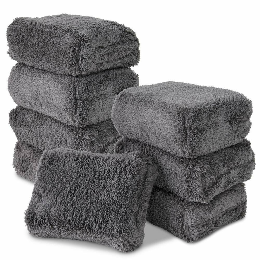 Liquid X Large Plush Microfiber Applicator Pads 5" x 3" - Rectangle