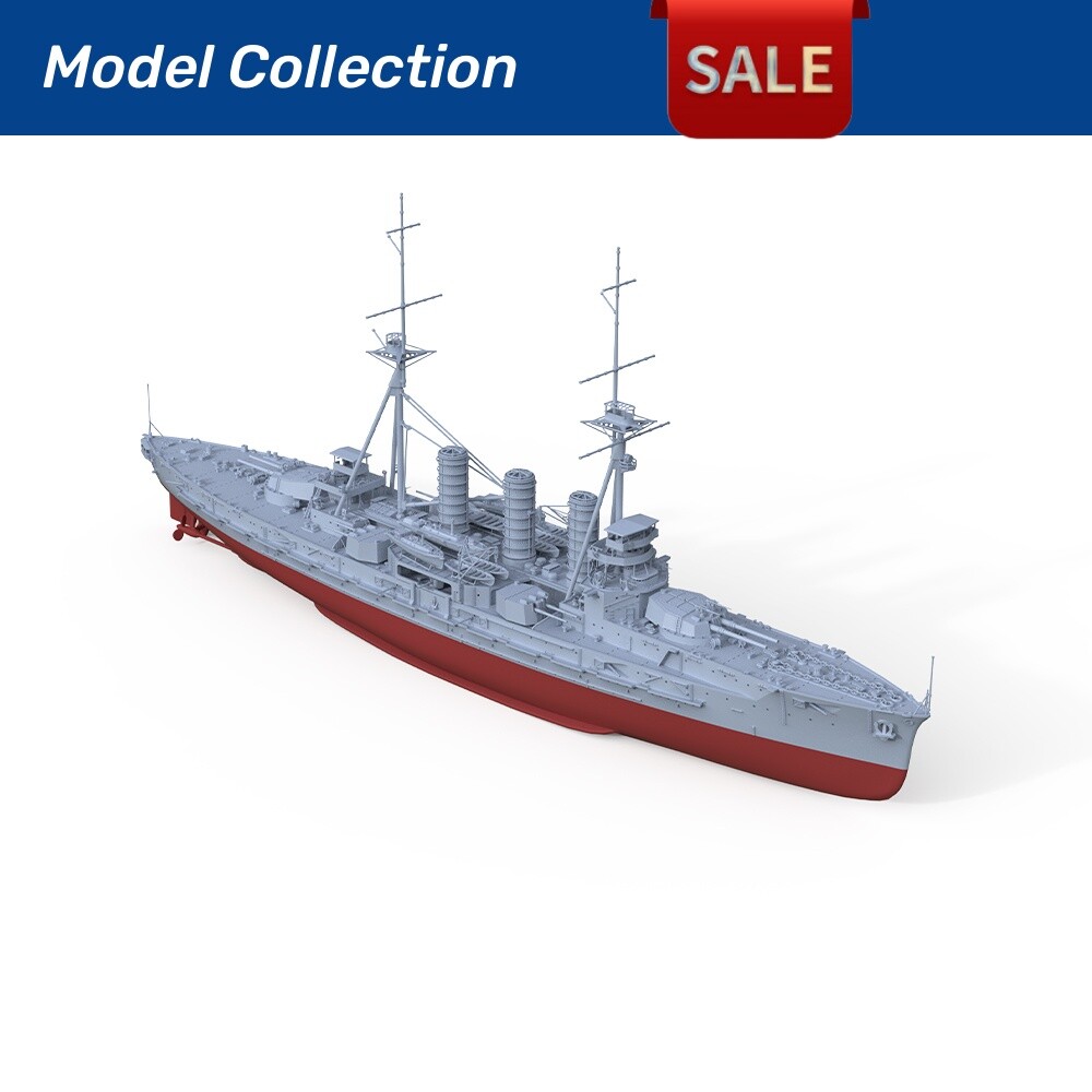 Model Kits 1/2000 IJN Kurama Battlecruiser