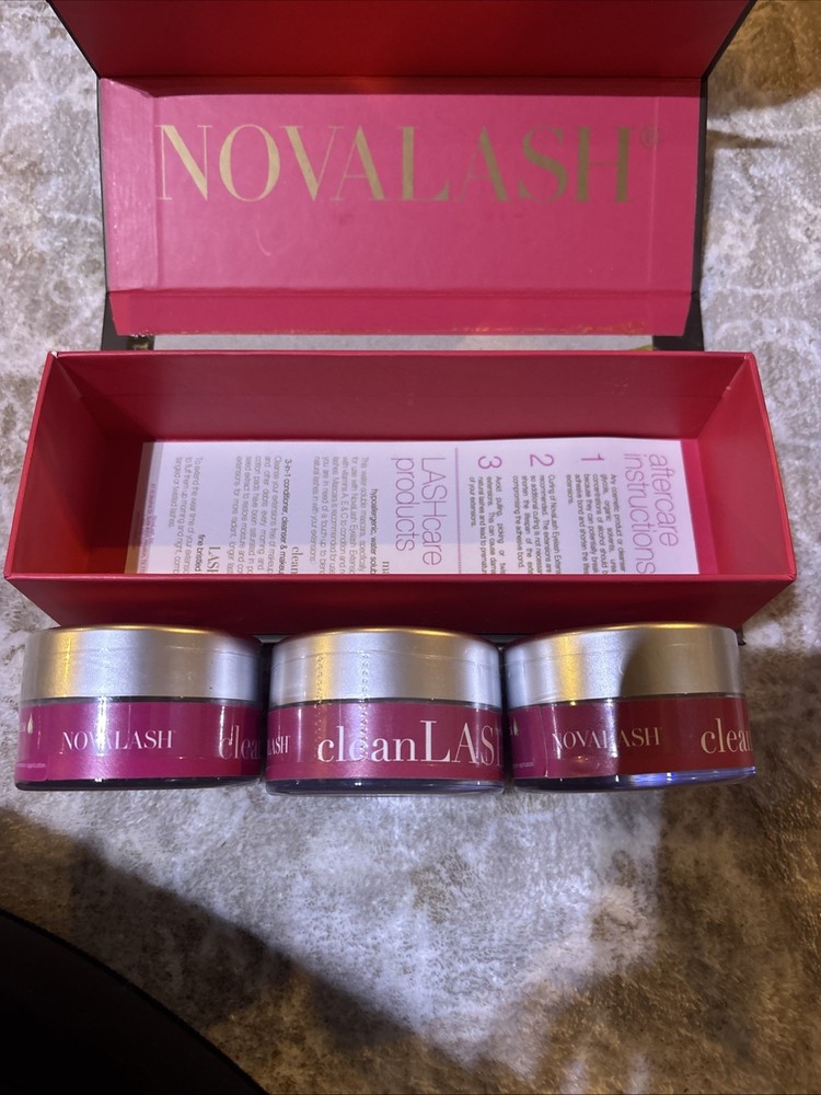 Novalash Aftercare Kit Box Set Eyelash Extensions