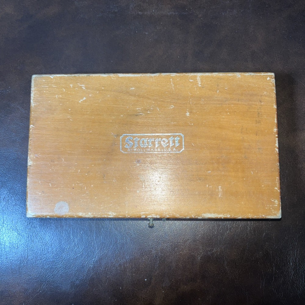 Starrett #196 Plunger Back Indicator Set