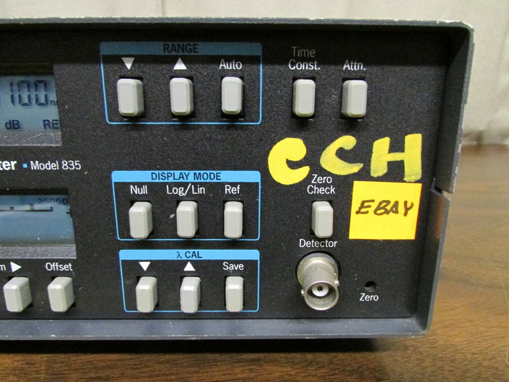 Newport Optical Power Meter Model 835 (SA80)