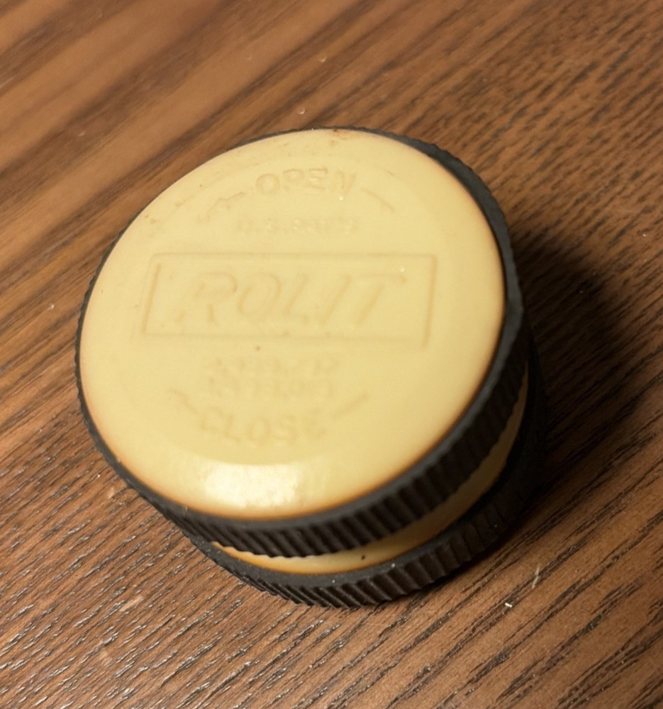 Vintage Rolit Portable Knife Sharpener Grinder