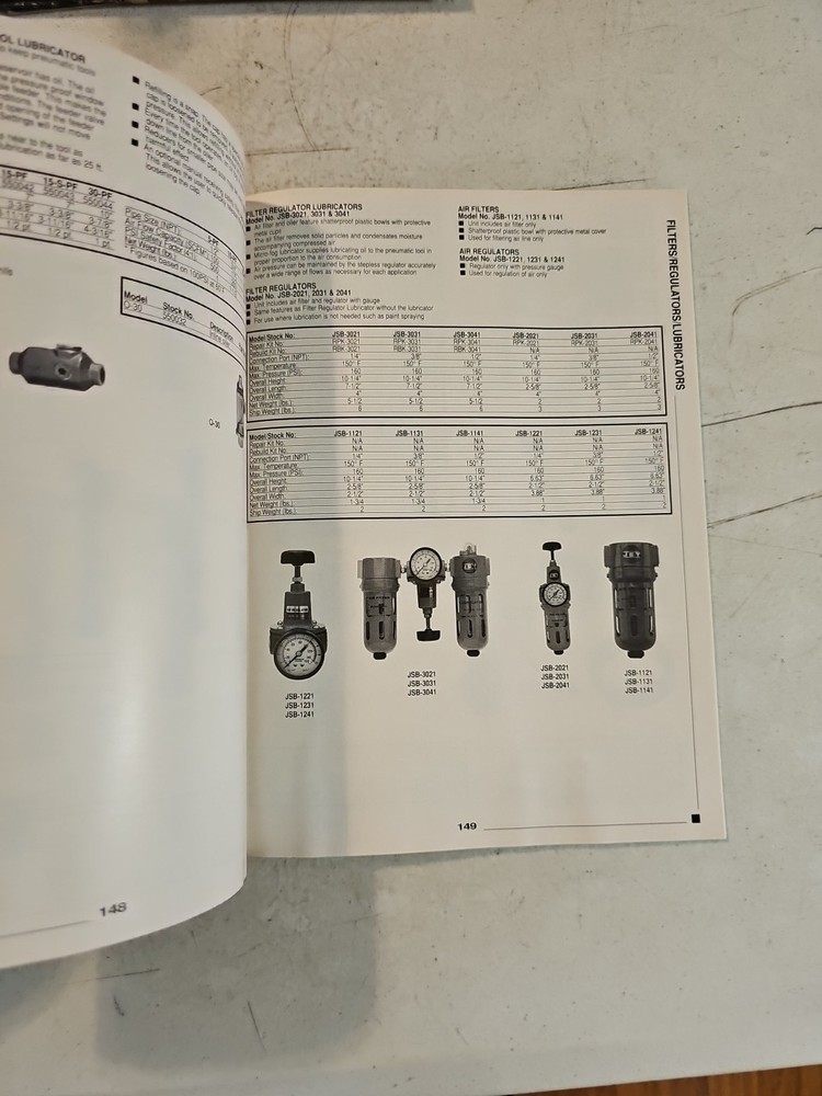 1993 Jet Equipment And Tools Catalog. Metalworking, Air Tools & More