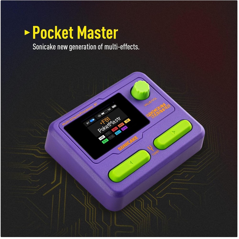 Portable Multi Effects Pedal - Amp Modeling