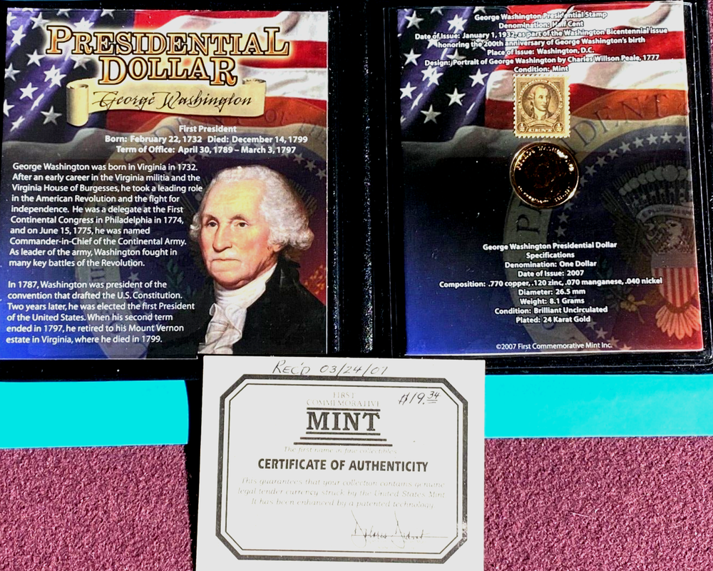 2007 Presidential Dollar - George Washington
