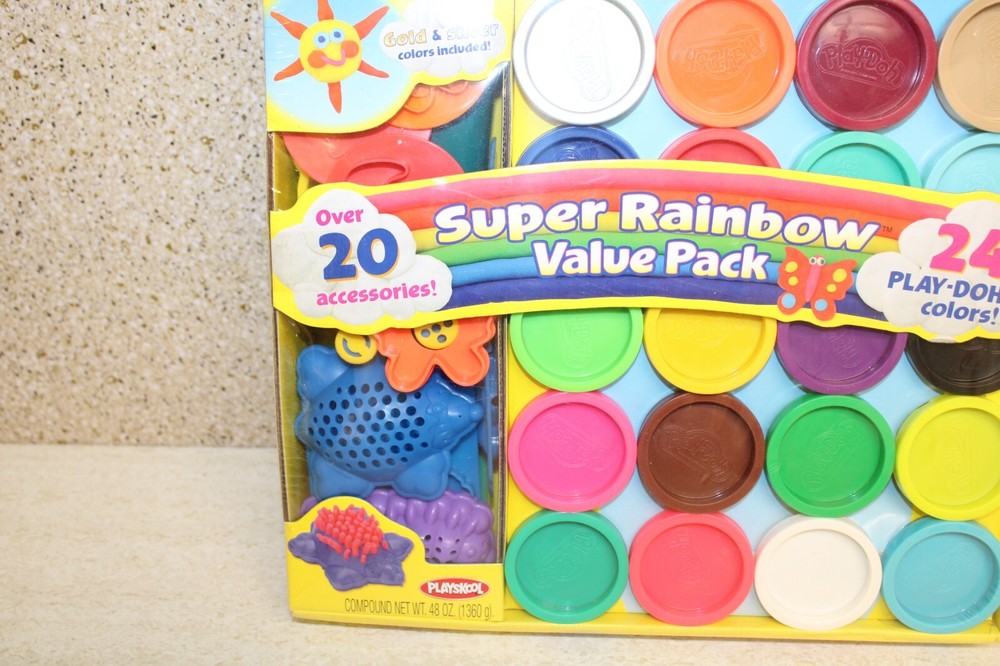 Play-Doh® Modeling Compound Super Rainbow 24 Value Pack Including Gold & Silver