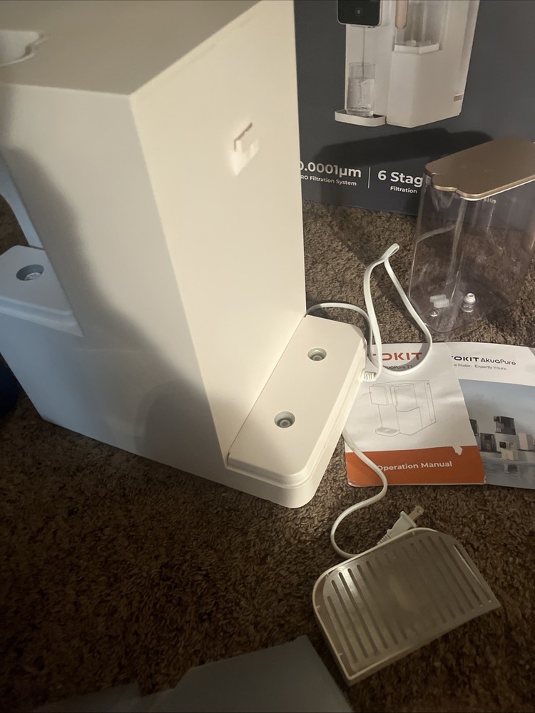 TOKIT AkuaPure T1 Reverse Osmosis Counter Top Water Filter System