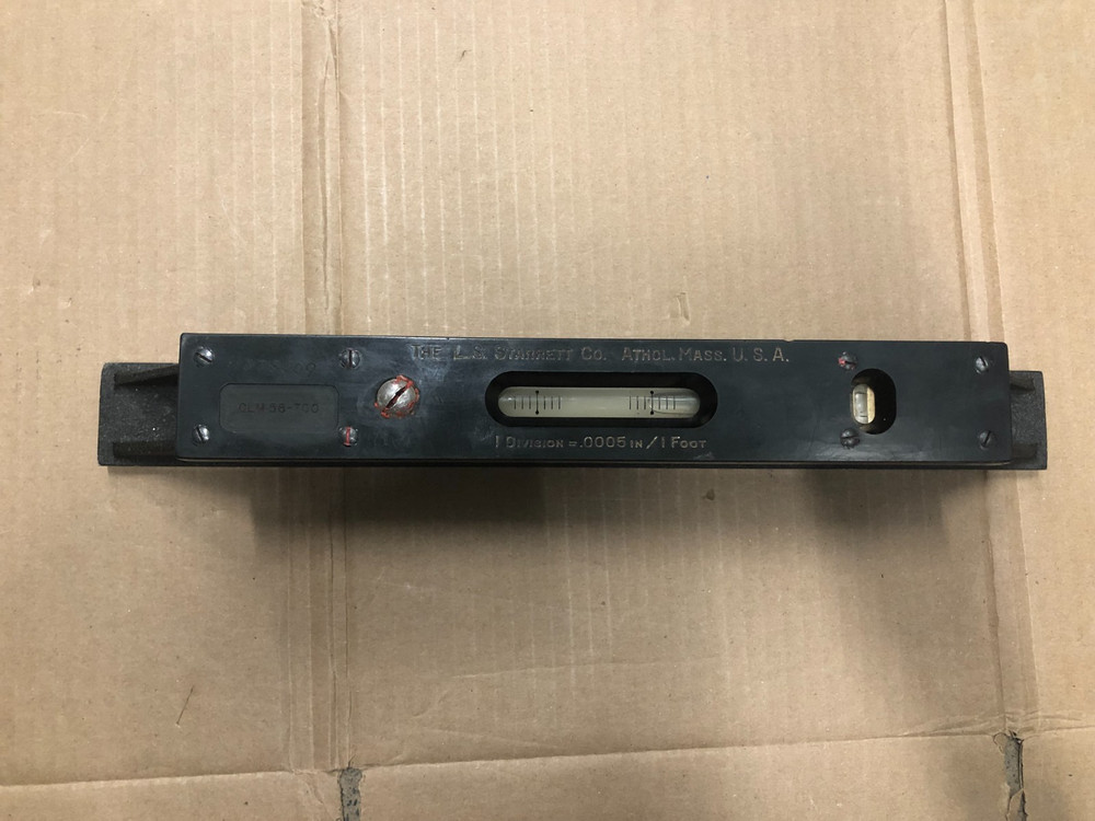 Starrett No : 199 Master Precision Level.