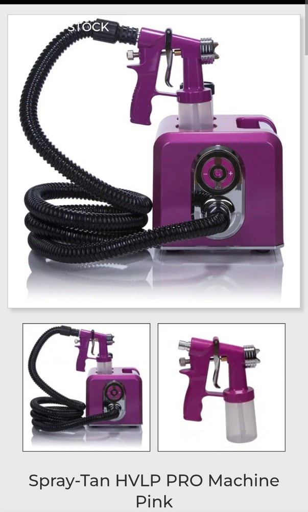 CORE HVLP PRO Pink is suitable for professional Spraytan work.