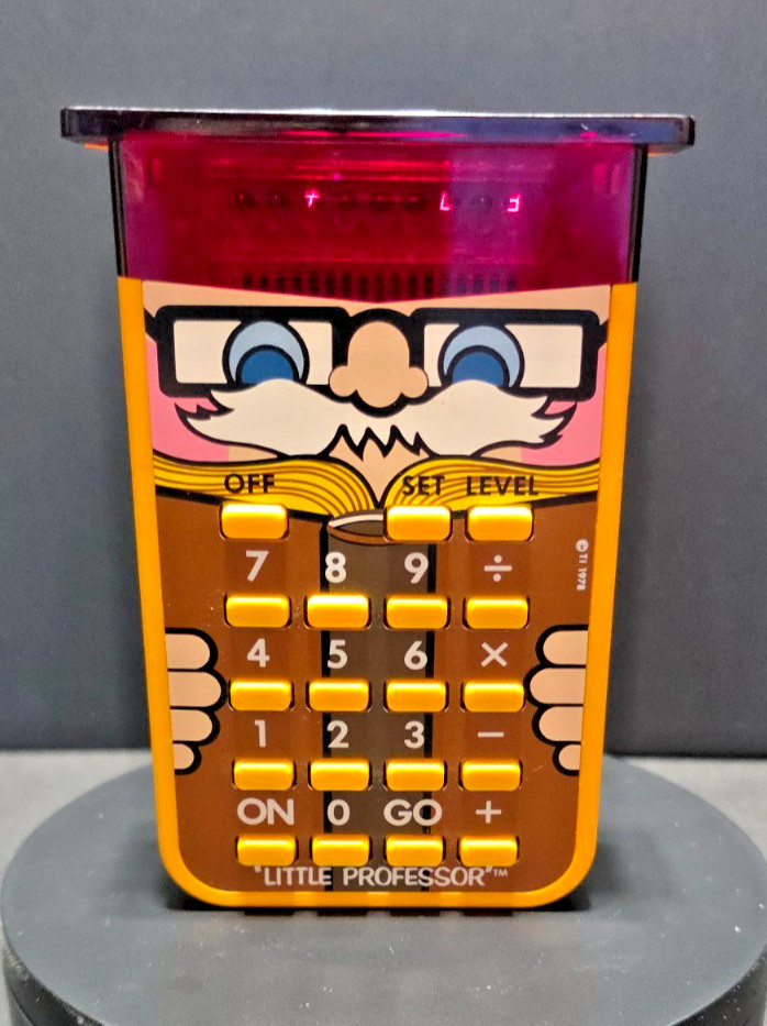 Texas Instruments Little Professor  1978 Learning Teaching Calculator Works