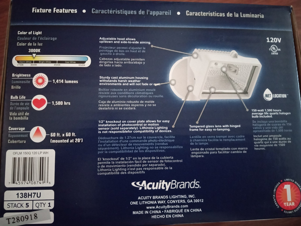 Flood Light - Lithonia Brand Lighting