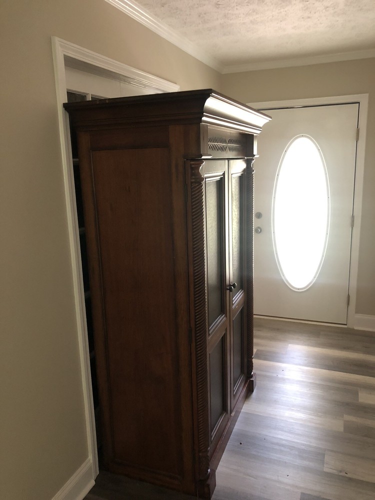 antique armoire closet wardrobe