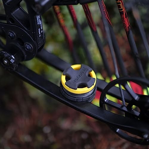 Broadband Dampener for Split Limb Compound Bows Black