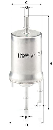 MANN-FILTER WK 69 Fuel Filter