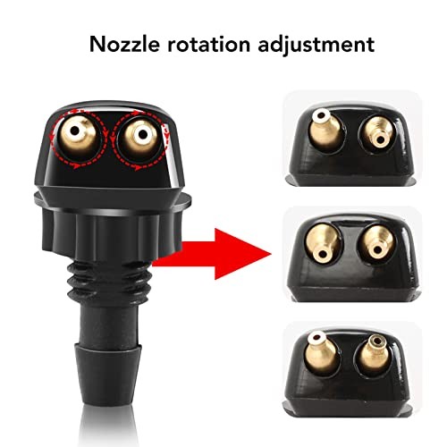 Windshield Washer Nozzle, Automotive Universal Windshield Washer Nozzle