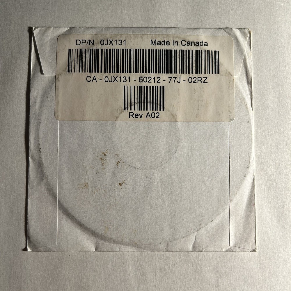 DELL Dimension E521 ResourceCD DRIVERS AND UTILITIES Disc CD