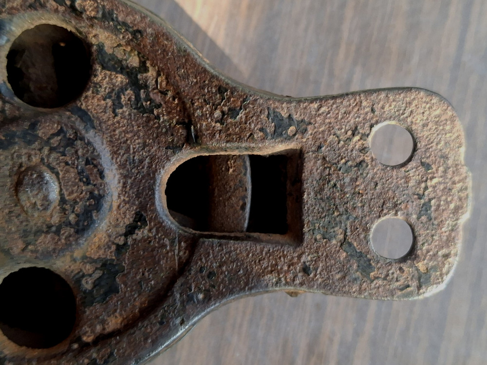 Vintage Pulley, Wall mount , Cast Iron
