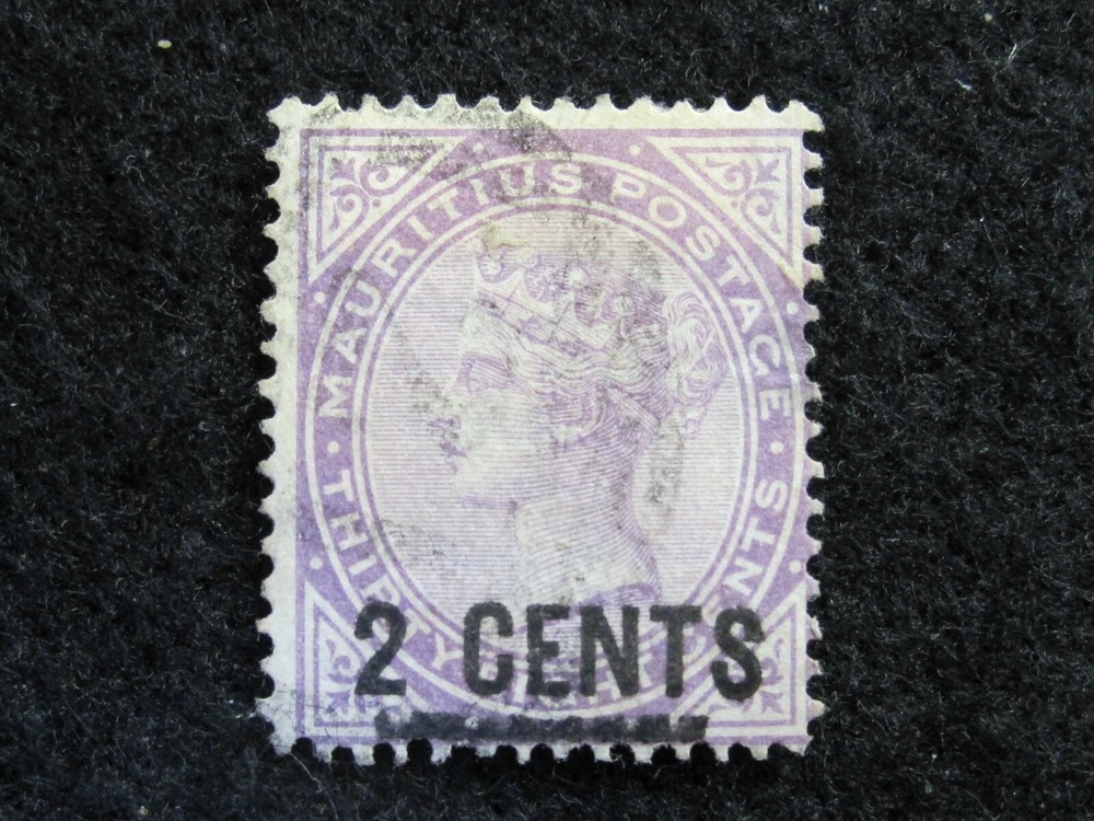 MAURITIUS - SCOTT# 83 - USED - CAT VAL $47.50