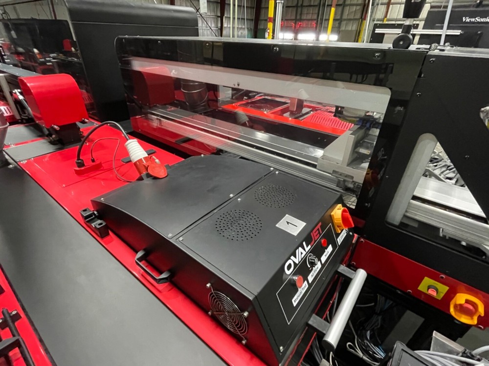 2020 OvalJet DTG Printer / Press - Direct to Garmet Textile Printer