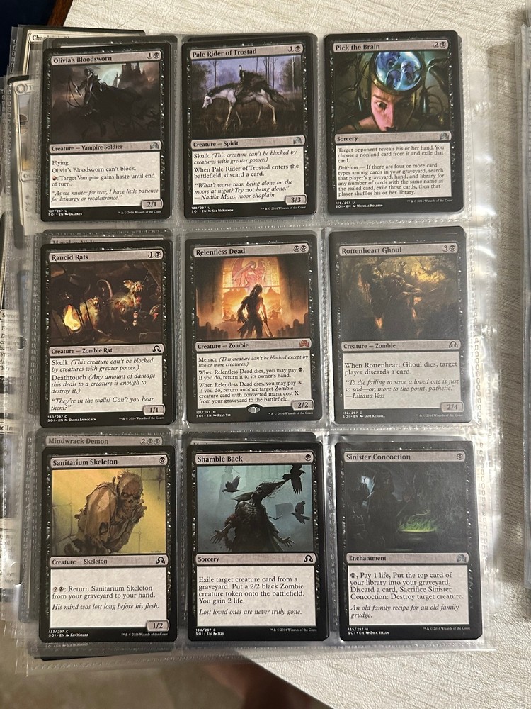 Magic: The Gathering Shadows over Innistrad Mostly-Complete Base Set 281/297