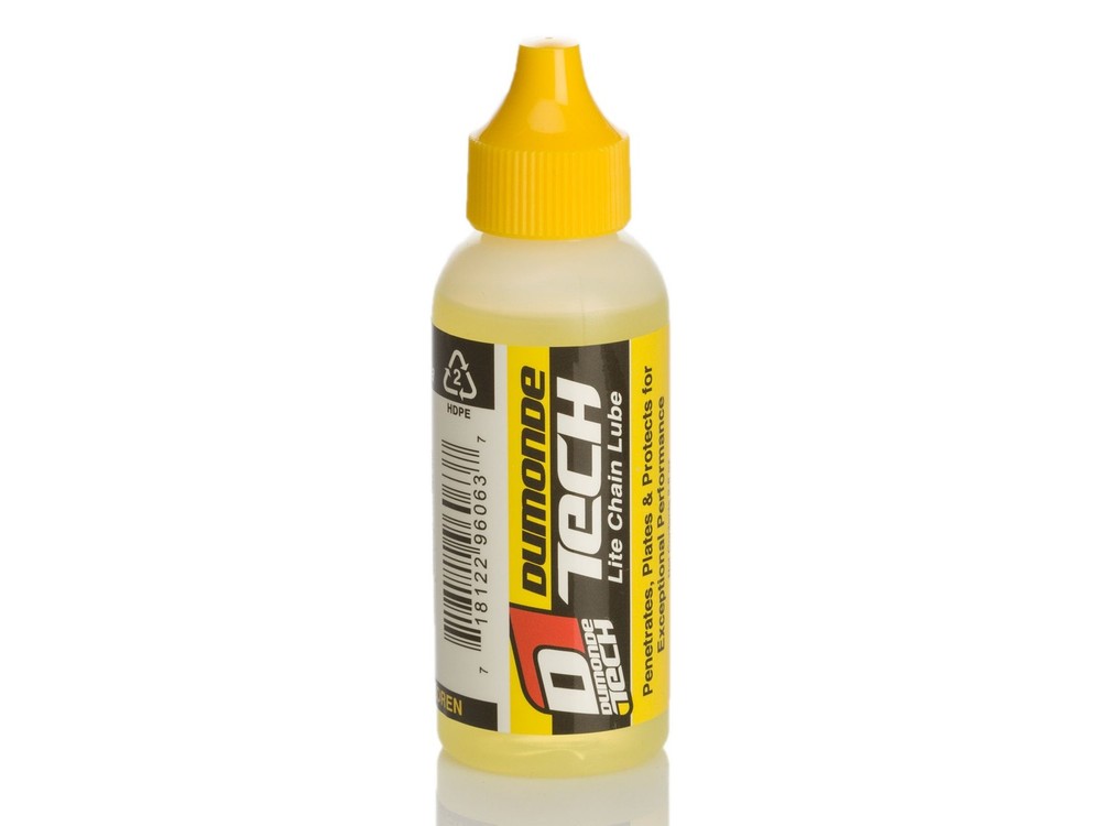 Dumonde Tech Lite Chain Lubricant 2oz (59mL), Drip Light Yellow