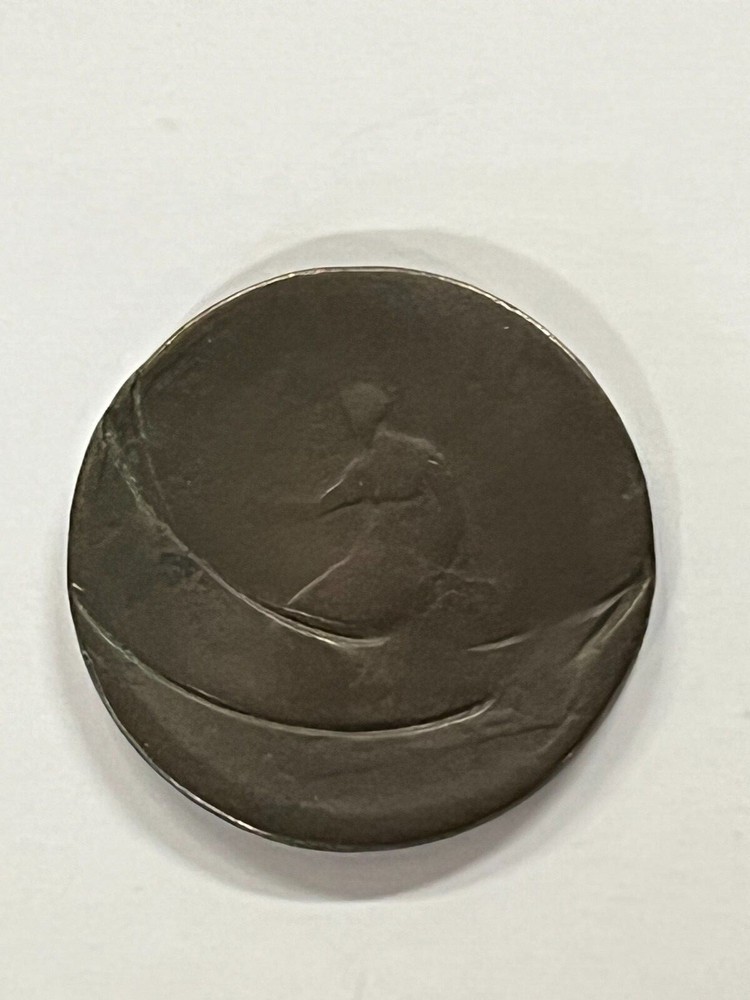 1806 Great Britain Half Penny Copper Coin 