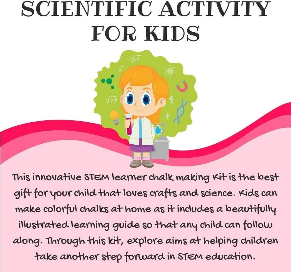 Explore STEM Learner My Chalk Making Lab DIY Science Kit